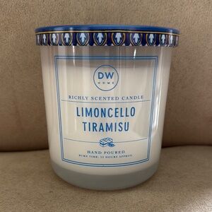 DW Home Limoncello Tiramisu Scented Candle - White